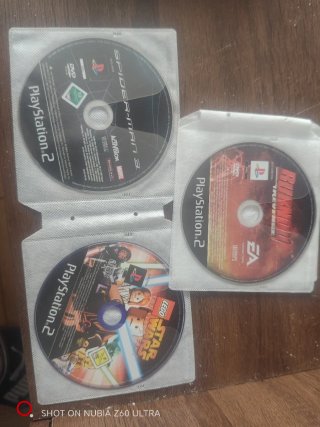 Consola PlayStation 2+mando+juegos