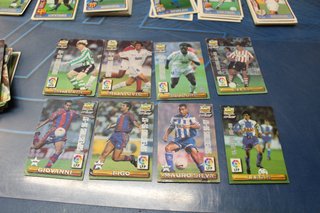 Cromos. Fichas de la Liga 1996 -97. La Liga de Fútbol.