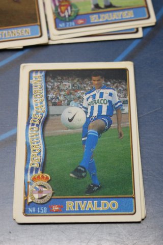 Cromos. Fichas de la Liga 1996 -97. La Liga de Fútbol.