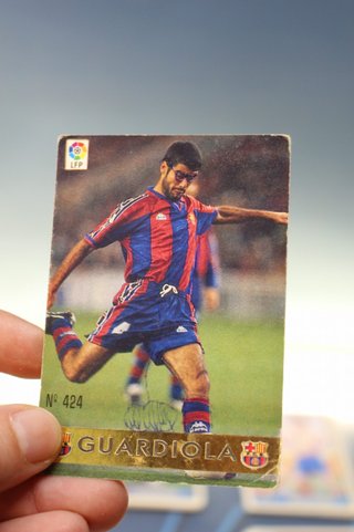Cromos. Fichas de la Liga 1996 -97. La Liga de Fútbol.