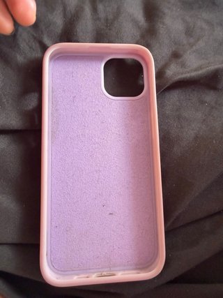 Funda iPhone 13 Glitter Morado