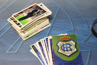 Cromos. Fichas de la Liga 2003. La Liga de Fútbol.