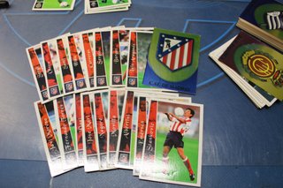 Cromos. Fichas de la Liga 2003. La Liga de Fútbol.