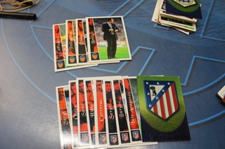 Cromos. Fichas de la Liga 2003. La Liga de Fútbol.