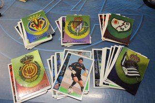Cromos. Fichas de la Liga 2003. La Liga de Fútbol.