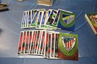 Cromos. Fichas de la Liga 2003. La Liga de Fútbol.