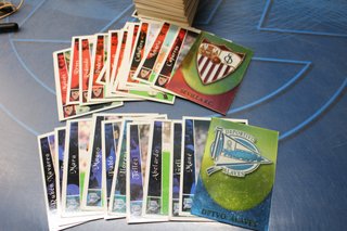 Cromos. Fichas de la Liga 2003. La Liga de Fútbol.