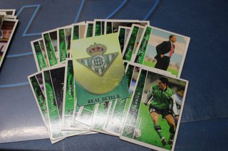 Cromos. Fichas de la Liga 2003. La Liga de Fútbol.