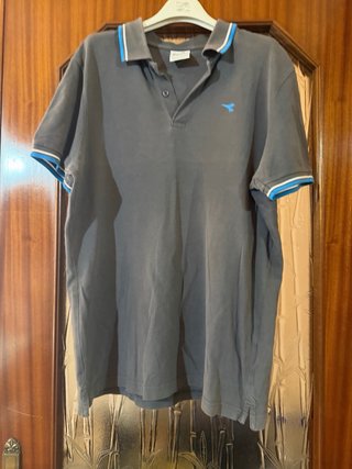 Polo Diadora Grigia