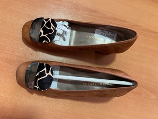 Zapatos tacón CLARA RUBIO marrones talla 37