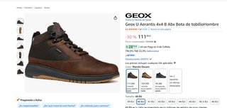 Botas Geox Aerantis 4x4 B ABX T-40