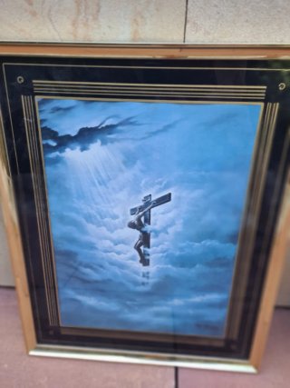 Cuadro religioso Cristo crucificado