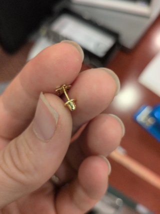 Pendientes Oro 18k Estrellas Pequeños