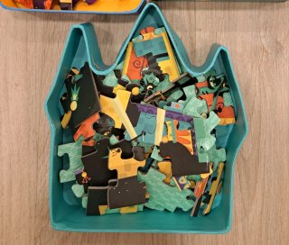 2 Puzzles Djeco: Caballero y Castillo