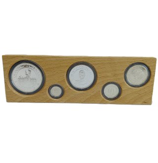 Estuche FNMT V Centenario 1991 Plata 925