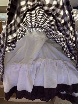 Vestido Vichy Marrón Pedro del Hierro