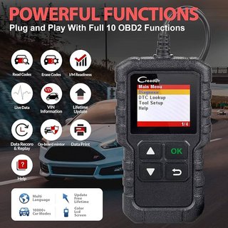Maquina Diagnosis OBDII Profesional Universal OBD2