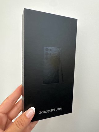 Scatola Samsung S23 Ultra Nera