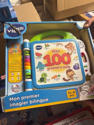 Libro VTech Mi Primer Imagier Bilingüe
