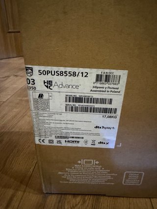 TV Philips 50 4K UHD LED 8500 Series