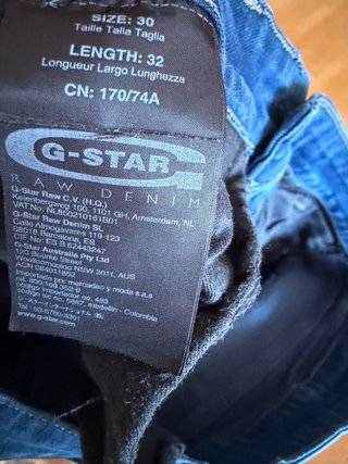 Tejanos G-Star RAW Azules