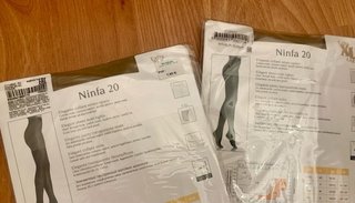 Medias Filodoro Ninfa 20 Beige Talla XL