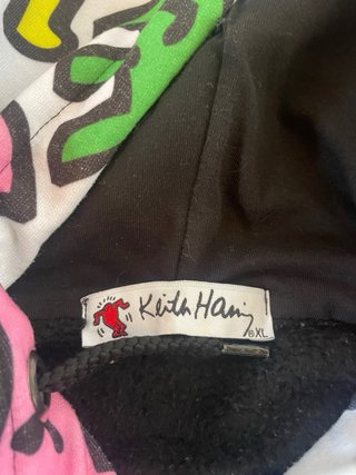 Felpa Keith Haring Full Zip xl
