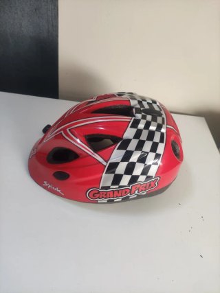 Casco Niño Bicicleta Grand Prix Rojo spiuk