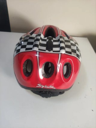 Casco Niño Bicicleta Grand Prix Rojo spiuk
