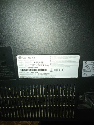 Televisor LG Negro