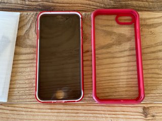 Custodia anti spy iPhone 7/8 rossa