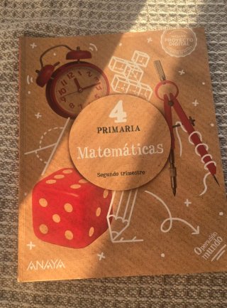 Matemáticas 4o de Primaria