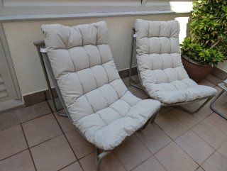 2 Sillones de jardín Sklum Zaylon moka