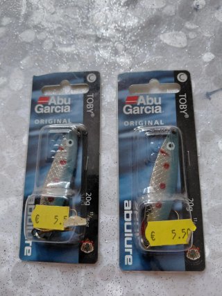 Set 7 Esche Abu Garcia TOBY Original