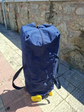 Cuna de viaje plegable y minicuna de regalo