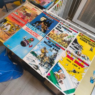 21 Comics Franco-Belgas en holandés