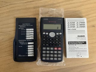 Calculadora Científica Casio fx-82MS + Tapa
