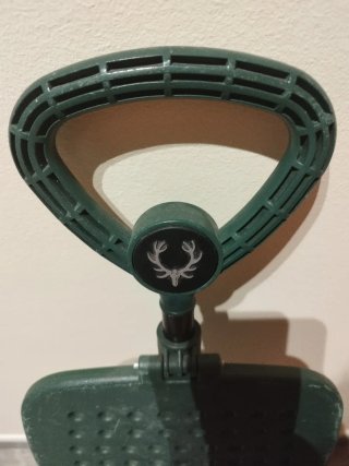 Silla plegable bastón verde