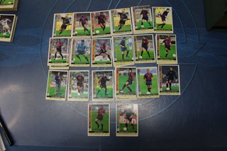 Cromos. Fichas de la Liga 2000. La Liga de Fútbol. Mundicromo, 1999.