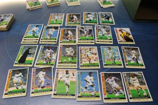 Cromos. Fichas de la Liga 2000. La Liga de Fútbol. Mundicromo, 1999.