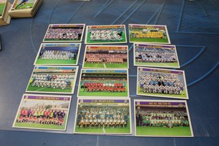 Cromos. Fichas de la Liga 2000. La Liga de Fútbol. Mundicromo, 1999.