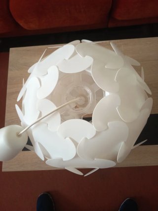 Lámpara de techo Ikea blanca