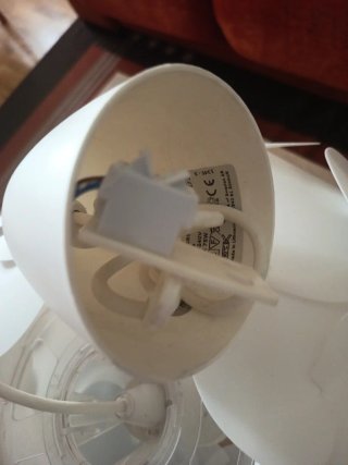 Lámpara de techo Ikea blanca