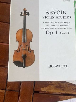 Libri violino Ševčík per principianti