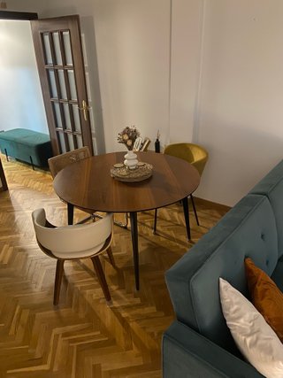 Baúl banco terciopelo verde SKLUM