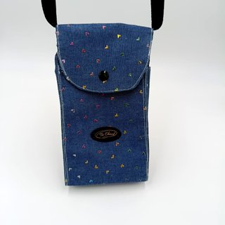 Bolso Bandolera Vaquero Corazones 3 Apartados