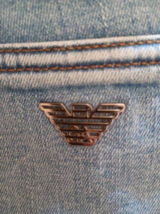 Jeans Emporio Armani Azzurro W40 Stretch