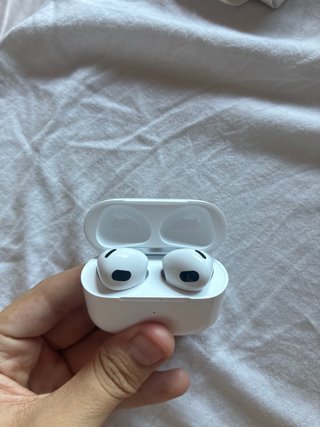 Cargador AirPods Apple Blanco
