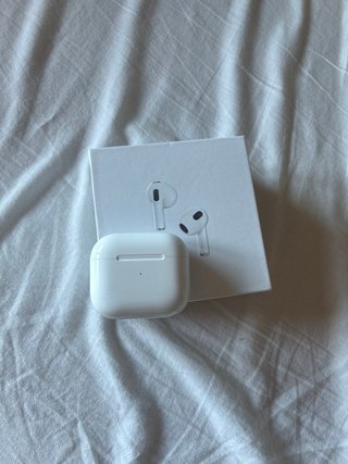 Cargador AirPods Apple Blanco