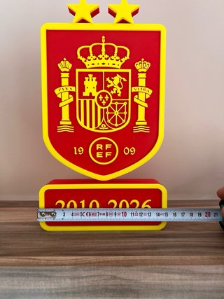 Escudo Selección Española 2 Estrellas